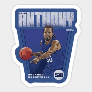 Cole Anthony Orlando Premiere Sticker